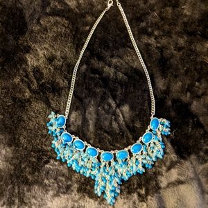 Fashion Turquoise Look Necklace